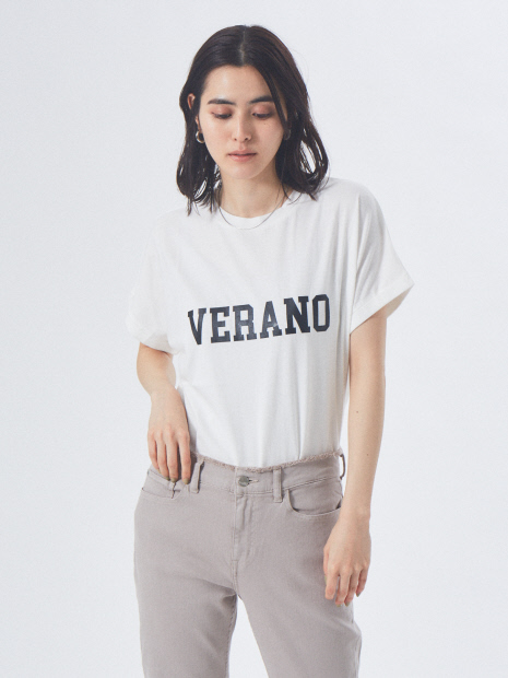 MARGAUX】VERANOロゴTシャツ｜qualite / カリテ