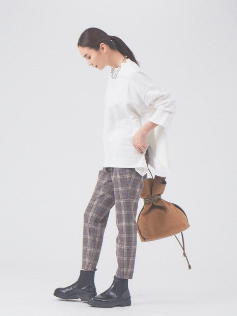 【WEB限定】リバーシブル2タックパンツ
