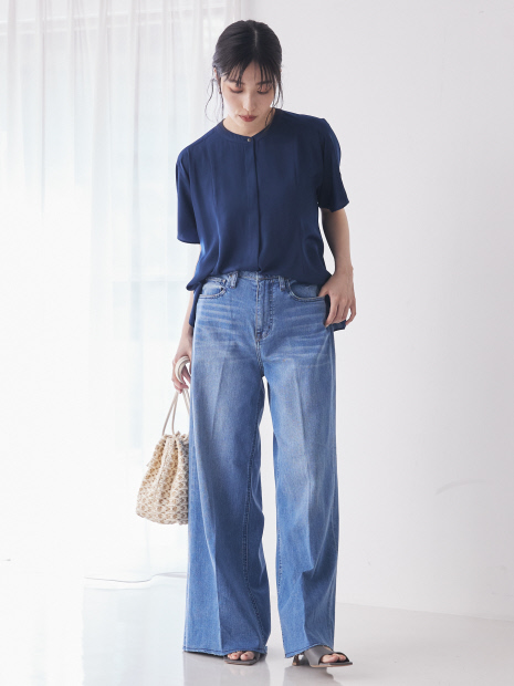 【Healthy DENIM】Wild Ginger ワイドデニム