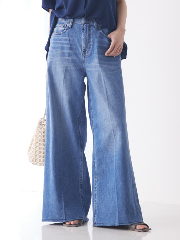 qualite - 【Healthy DENIM】Wild Ginger ワイドデニム