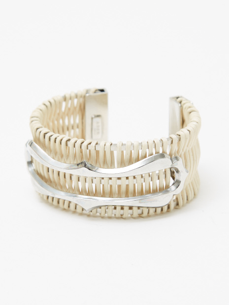 【ADER.bijoux】メタルラタンバングル