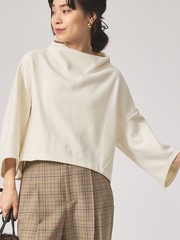 ブークレーボトルネックカットソー｜qualite / カリテ