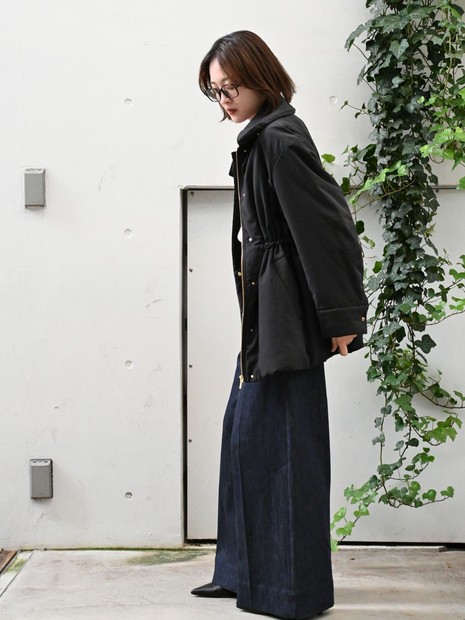 軽やかでほどよい暖かさ】ピーチパデッドブルゾン｜qualite / カリテ