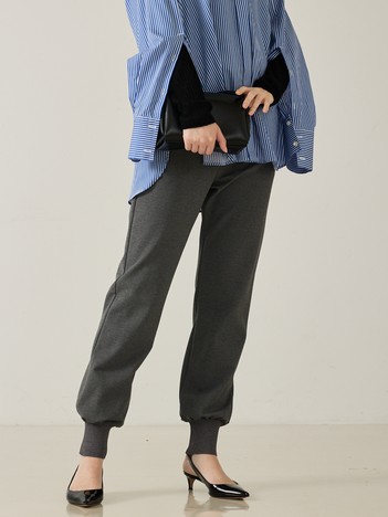 裏毛ポンチジョグパンツ