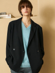 【セットアップ対応】ワイドダブルジャケット