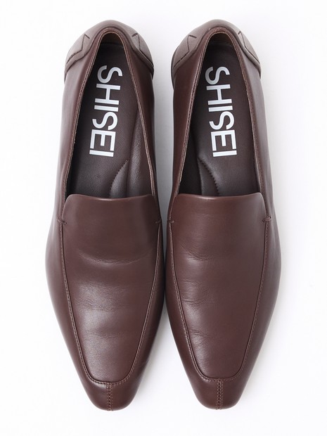 カリテ（qualite）/【SHISEI】MM CHISEL TOE SLIPON ソフトローファー SHISEI】MM CHISEL TOE SLIPON ソフトローファー｜qualite / カリテ