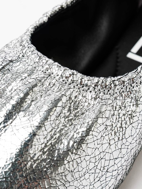 SHISEI】BALLET METALIC バレエシューズ シルバー｜qualite / カリテ