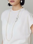 【ADER.bijoux】pearllongneckla/ロングネックレス