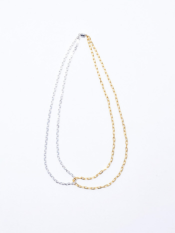 qualite - 【MAISON D'PULSE(メゾンドパルス)】Doublechain necklace