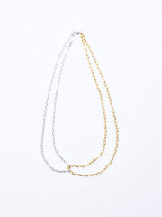 qualite - 【MAISON D'PULSE(メゾンドパルス)】Doublechain necklace