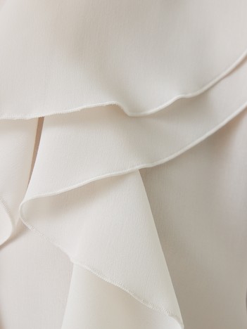 ダブルラッフルブラウス｜qualite / カリテ