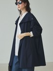 【CLASSY掲載・大人のスプリングコート】オーバースタンドコート