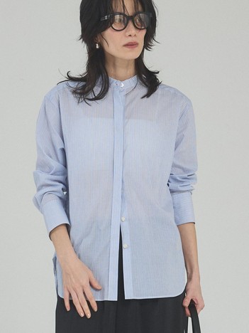 ウエストドロストシャツ