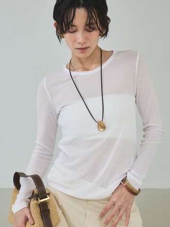 シアーテレコロングスリーブT