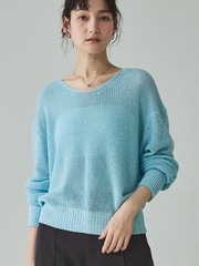 フォックス＆ラクーンパフスリーブニットプルオーバー｜OUTLET