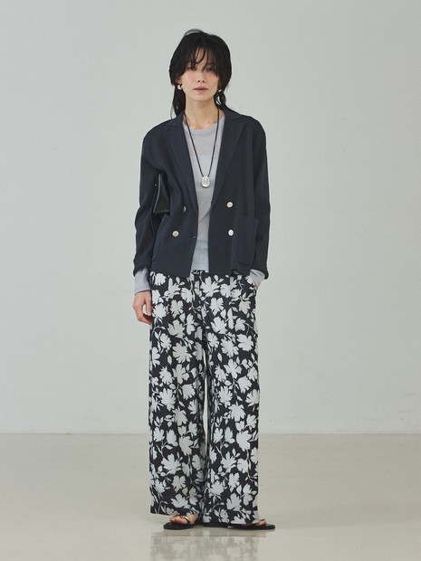 ニットテーラードジャケット【予約】