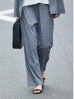 【接触冷感・セットアップ対応】レーヨンストレッチニットパンツ