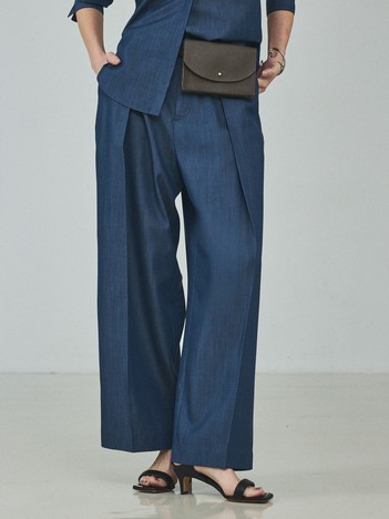 qualite - 【セットアップ対応】テンセルハイツイストワイドパンツ