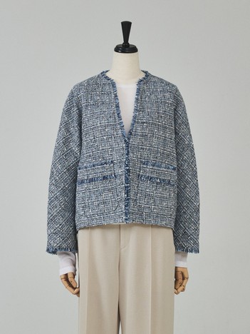 ラメツイードジャケット