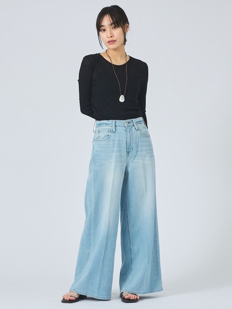 【Healthy DENIM】Wild Ginger  ワイドデニム
