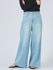Healthy DENIM】Wild Ginger ワイドデニム｜qualite / カリテ