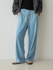 HAIKURE】BETHANY ASIAN FIT／ワイドデニムパンツ｜THE STORE by C