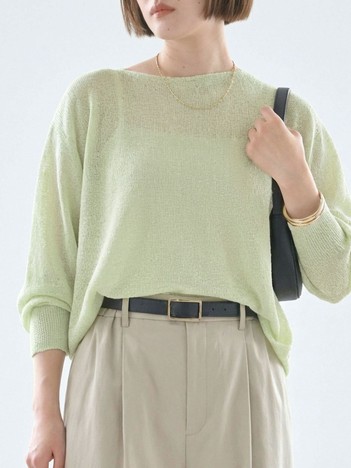 qualite - 【大人気アイテムが進化して新登場！】camifine ニットプルオーバー【予約】