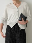 テンセルウールカシュクールカーディガン