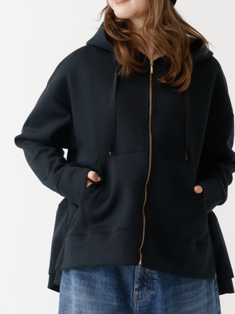 【セットアップ対応】ダブルエアーフリルジップパーカー