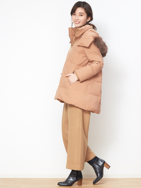 河田ダウンコート