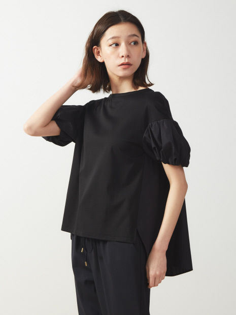ボリューム半袖プルオーバーTシャツ