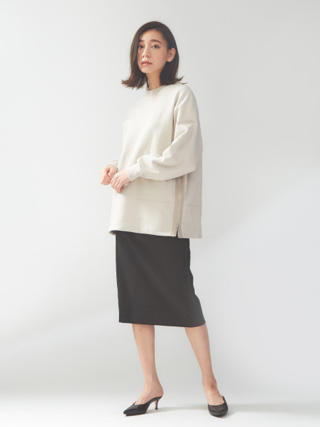 裏毛BIGシルエットプルオーバー