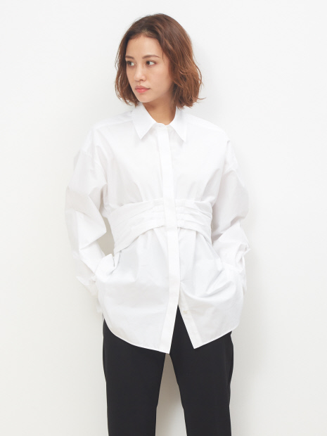 ベルト付きシャツ(LOVE SHRIT )