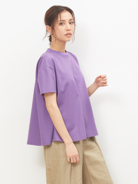 天竺半袖プルオーバーTシャツ