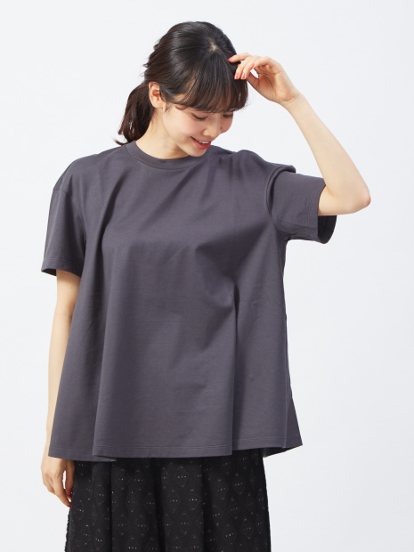 天竺半袖プルオーバーTシャツ