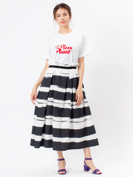PIZZA PLANET ロゴTシャツ WHITE