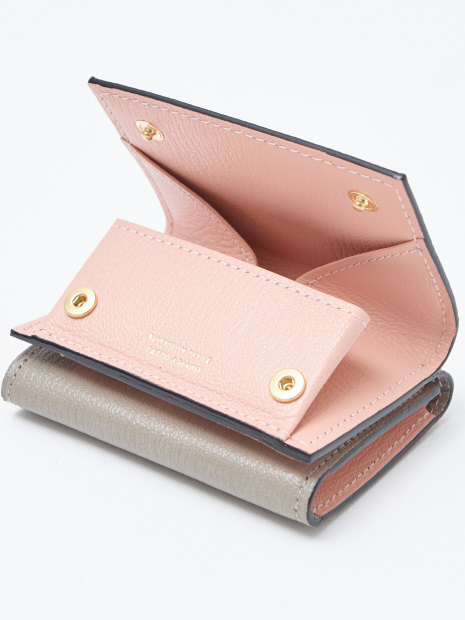 Larcobaleno 別注三つ折りMINI WALLET
