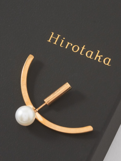 Hirotaka Aingle Pearl Bow ピアス｜DESIGNWORKS / デザインワークス