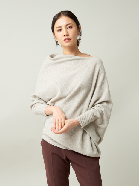 【Beige froid 】(店舗限定)ドレープニット