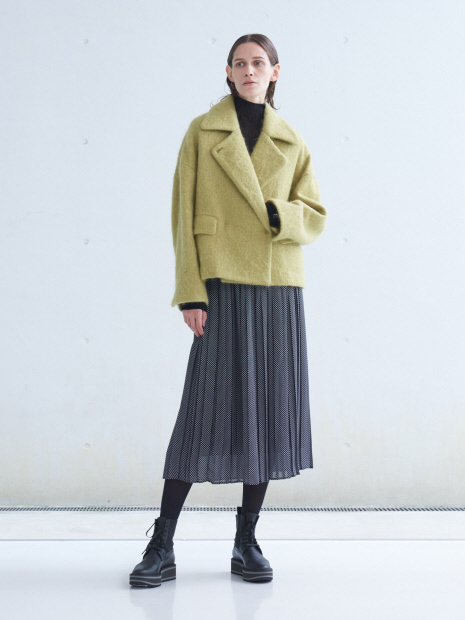 モヘアシャギーショートジャケット