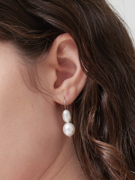 SOPHIE BUHAI Double Pearl ピアス｜DESIGNWORKS / デザインワークス