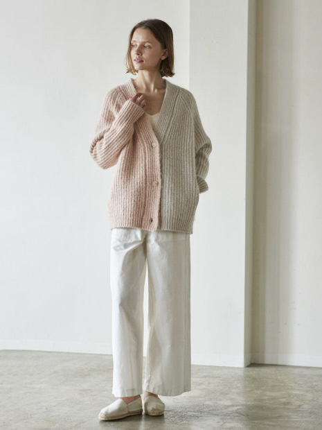 WALANCE Nohair mix wool cardigan