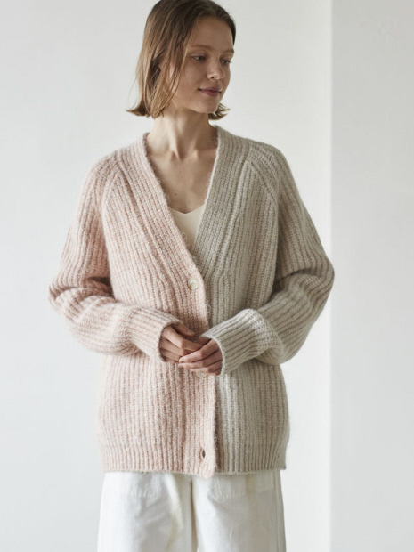WALANCE Nohair mix wool cardigan