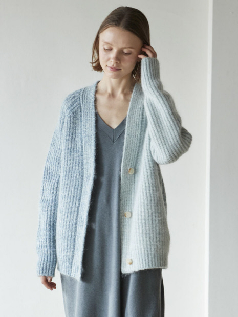 WALANCE Nohair mix wool cardigan