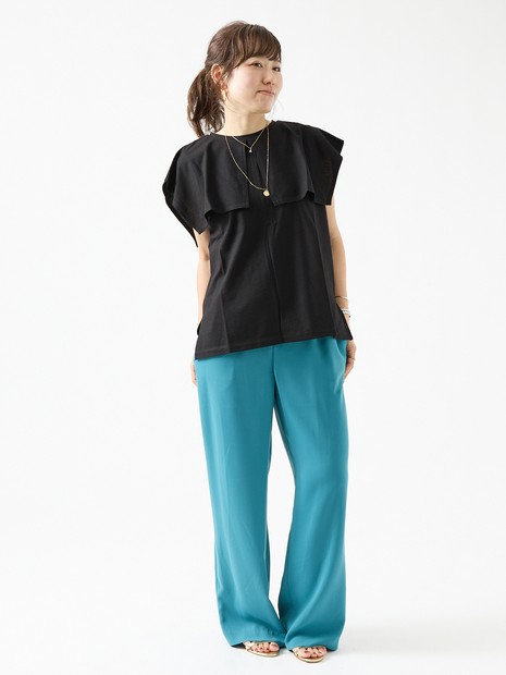 andrea&co. ブラウス＋ワイドパンツセット 楽天市場】パンツセットアップ レディース ワイドパンツ パンツドレス