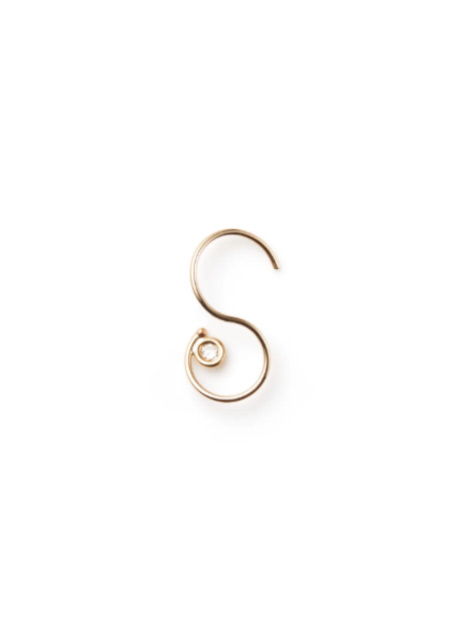 【Lamie/ラミエ 】S ピアス Dia (SS)右耳