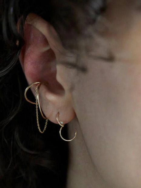 Lamie/ラミエ 】S ピアス Akoya (SS)右耳｜OUTLET / アウトレット