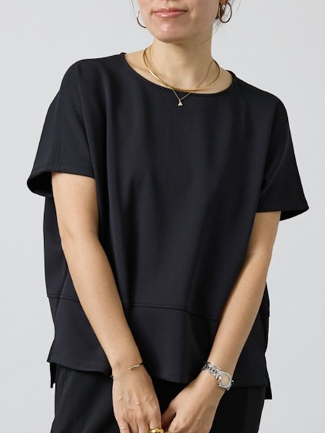 セットアップ対応】後ろボタン半袖トップス｜OUTLET / アウトレット