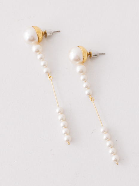 ADER. bijoux NUAGE random pearl pierce