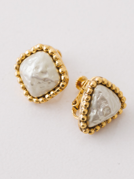 ADER. bijoux CUTSTEEL baroque pearl earring